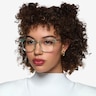Vinyl Clear Mint AcetateEyeglass Frames for Women from EyeBuyDirect