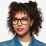 Chisle Black Gold AcétateMontures de lunettes de vue pour Femmes d'EyeBuyDirect