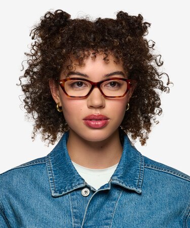 Tortoise Gold Vise -  Acetate Eyeglasses