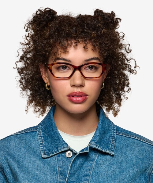 Vise Tortoise Gold AcetateEyeglass Frames for Women from EyeBuyDirect