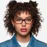 Vise Tortoise Gold AcetateEyeglass Frames for Women from EyeBuyDirect