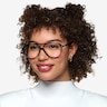 Uni Black AcetateEyeglass Frames for Women from EyeBuyDirect