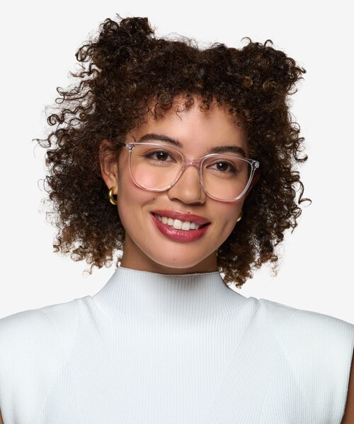 Study Clear AcetateEyeglass Frames for Women from EyeBuyDirect