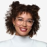 Study Clear AcetateEyeglass Frames for Women from EyeBuyDirect