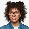 Craft Spotty Tortoise AcetateEyeglass Frames for Women from EyeBuyDirect