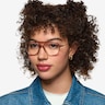 Anvil Clear Brown AcetateEyeglass Frames for Women from EyeBuyDirect