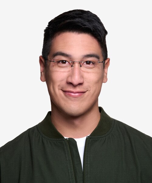 Billings Noir MétalMontures de lunettes de vue pour Hommes d'EyeBuyDirect