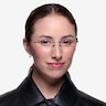Billings Noir MétalMontures de lunettes de vue pour Femmes d'EyeBuyDirect