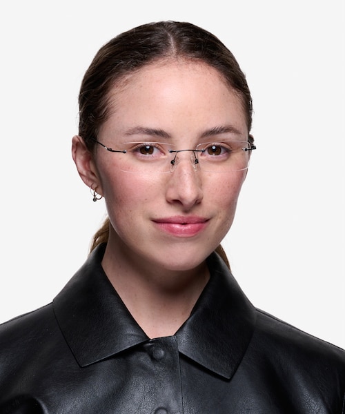 Billings Black MetalEyeglass Frames for Women from EyeBuyDirect