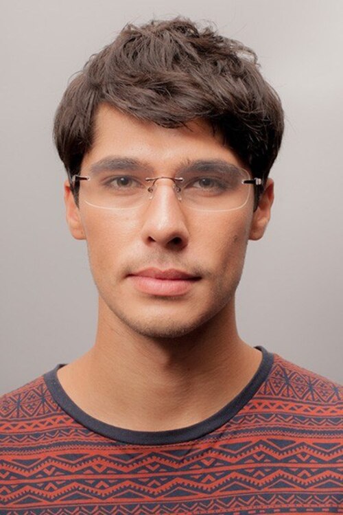 Vernon XXL Brun MétalMontures de lunettes de vue pour Hommes d'EyeBuyDirect