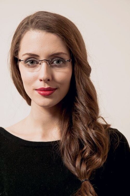 Ottawa Burgundy MetalEyeglass Frames for Women from EyeBuyDirect