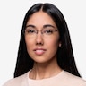 Ottawa Brown MetalEyeglass Frames for Women from EyeBuyDirect