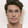 Pickering Blue MetalEyeglass Frames for Men from EyeBuyDirect