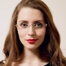 Halo Golden MetalEyeglass Frames for Women from EyeBuyDirect