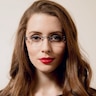 Halo Black MetalEyeglass Frames for Women from EyeBuyDirect