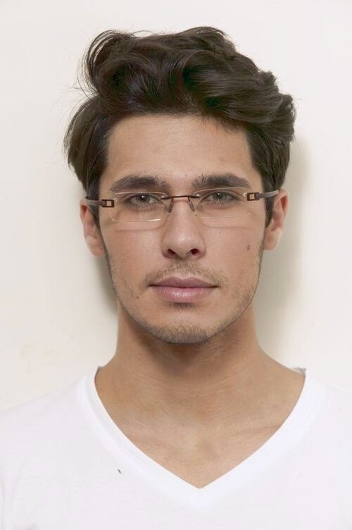 Andre Coffee MetalEyeglass Frames for Men from EyeBuyDirect