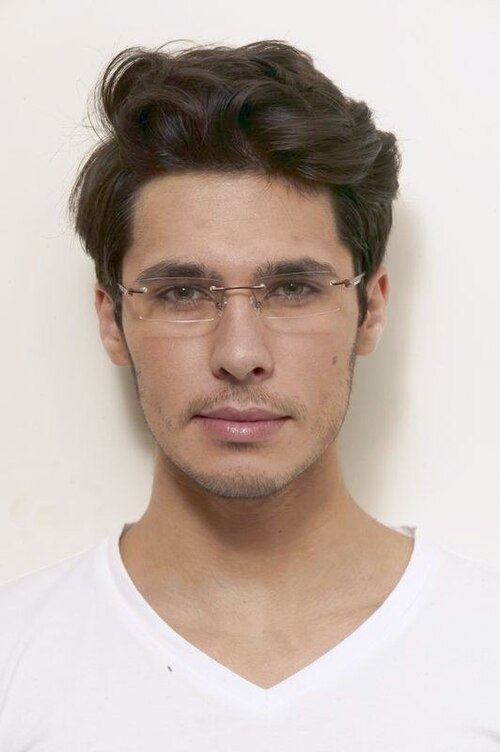 Alonzo Brun MétalMontures de lunettes de vue pour Hommes d'EyeBuyDirect