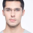 Bentlee Coffee MetalEyeglass Frames for Men from EyeBuyDirect