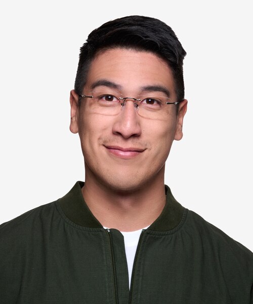 Pickering Gunmetal MétalMontures de lunettes de vue pour Hommes d'EyeBuyDirect