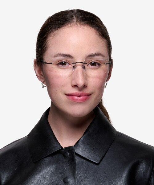Pickering Gunmetal MétalMontures de lunettes de vue pour Femmes d'EyeBuyDirect