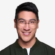 Palo Alto Black MetalEyeglass Frames for Men from EyeBuyDirect