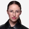 Palo Alto Black MetalEyeglass Frames for Women from EyeBuyDirect