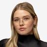 Palo Alto Argenté MétalMontures de lunettes de vue pour Femmes d'EyeBuyDirect