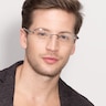 Vernon Gunmetal Acetate-metalEyeglass Frames for Men from EyeBuyDirect