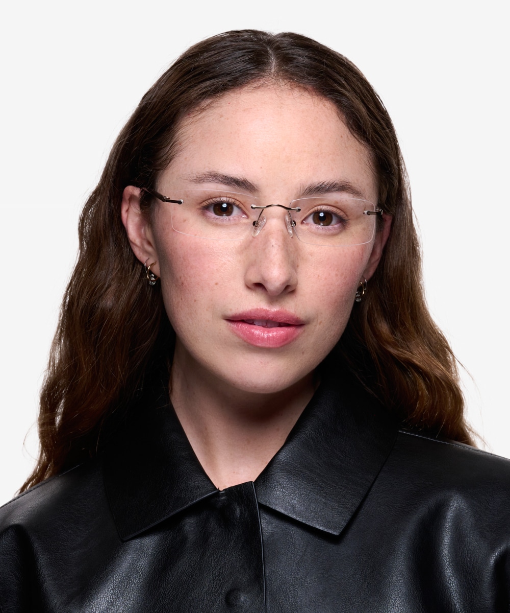 Rimless specs frames for hot sale womens