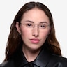 Edison Brun MétalMontures de lunettes de vue pour Femmes d'EyeBuyDirect