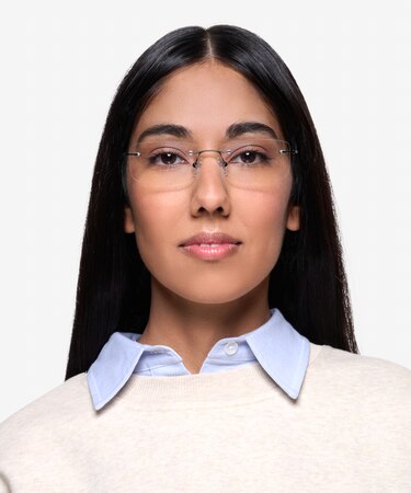 Black Woodrow -  Lightweight Metal Eyeglasses