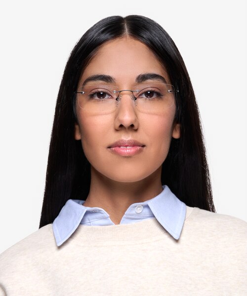 Woodrow Black MetalEyeglass Frames for Women from EyeBuyDirect