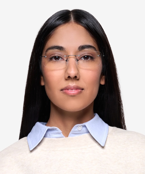 Woodrow Black MetalEyeglass Frames for Women from EyeBuyDirect