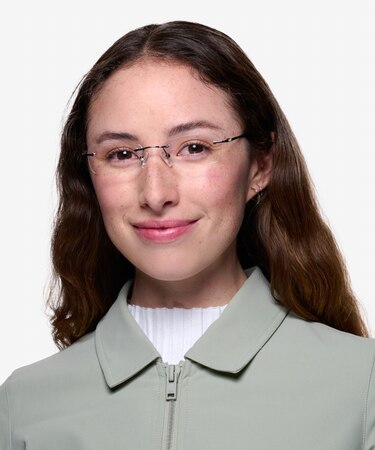  Gunmetal  South -  Lightweight Metal Eyeglasses