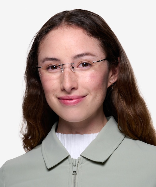 South Gunmetal MetalEyeglass Frames for Women from EyeBuyDirect