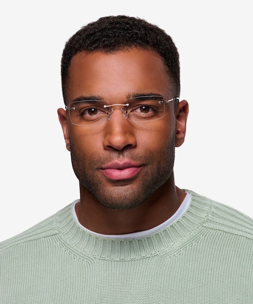 Woodrow Golden MetalEyeglass Frames for Men from EyeBuyDirect
