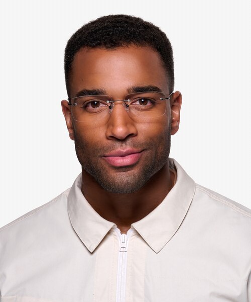Woodrow Black MetalEyeglass Frames for Men from EyeBuyDirect