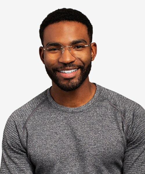 Sahar Gold MetalEyeglass Frames for Men from EyeBuyDirect