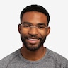 Simplicity Silver MetalEyeglass Frames for Men from EyeBuyDirect