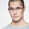 Flow Black Burgundy AcetateEyeglass Frames for Men from EyeBuyDirect