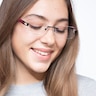 Flow Black Burgundy AcetateEyeglass Frames for Women from EyeBuyDirect