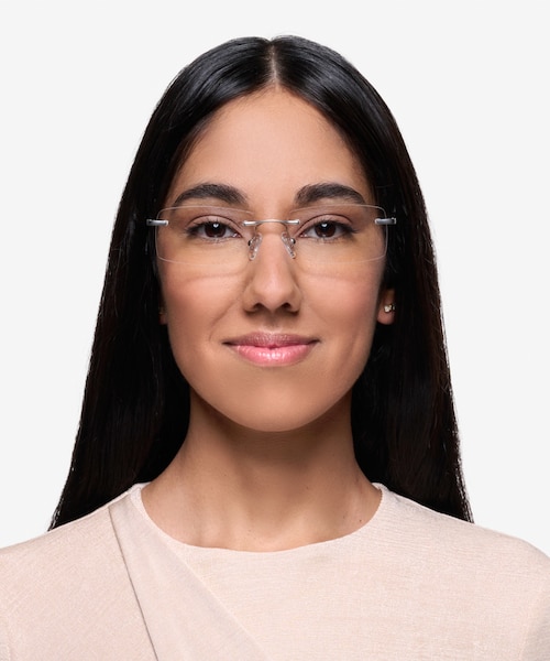 Collector Silver MetalEyeglass Frames for Women from EyeBuyDirect