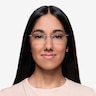Collector Argenté MétalMontures de lunettes de vue pour Femmes d'EyeBuyDirect