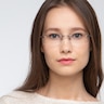 Collector Gunmetal MetalEyeglass Frames for Women from EyeBuyDirect