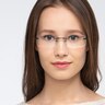 Collector Black MetalEyeglass Frames for Women from EyeBuyDirect