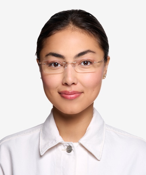 Percy Light Golden MetalEyeglass Frames for Women from EyeBuyDirect