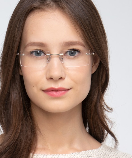 Primo Silver MetalEyeglass Frames for Women from EyeBuyDirect