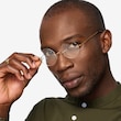 Palo Alto Golden MetalEyeglass Frames for Men from EyeBuyDirect