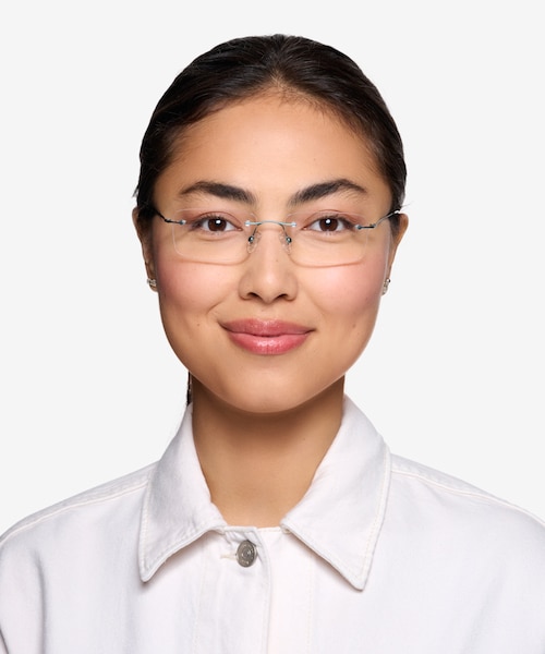 Woodrow Blue MetalEyeglass Frames for Women from EyeBuyDirect