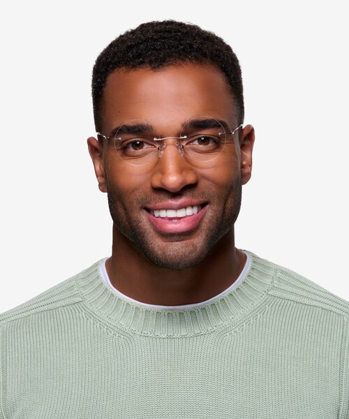 Altus Or rose MétalMontures de lunettes de vue pour Hommes d'EyeBuyDirect